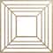 Ekena Millwork Raven Wood Fretwork Pierced Ceiling Medallion, Birch, 40"OD x 14 5/8"ID x 3/8"T CMWP40X40X0375RABI - alternate 1
